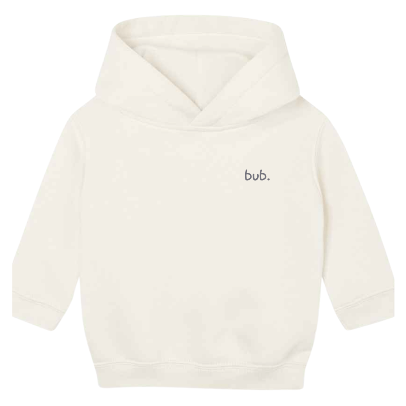 Bub Explorer Hoodie Cream 6-24 Months