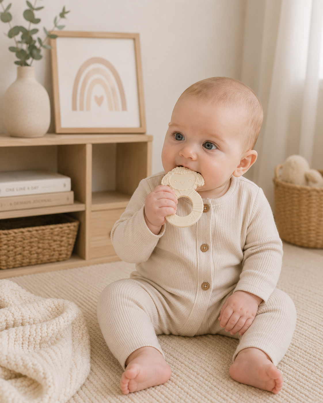 Baby Lamb Silicone Teether
