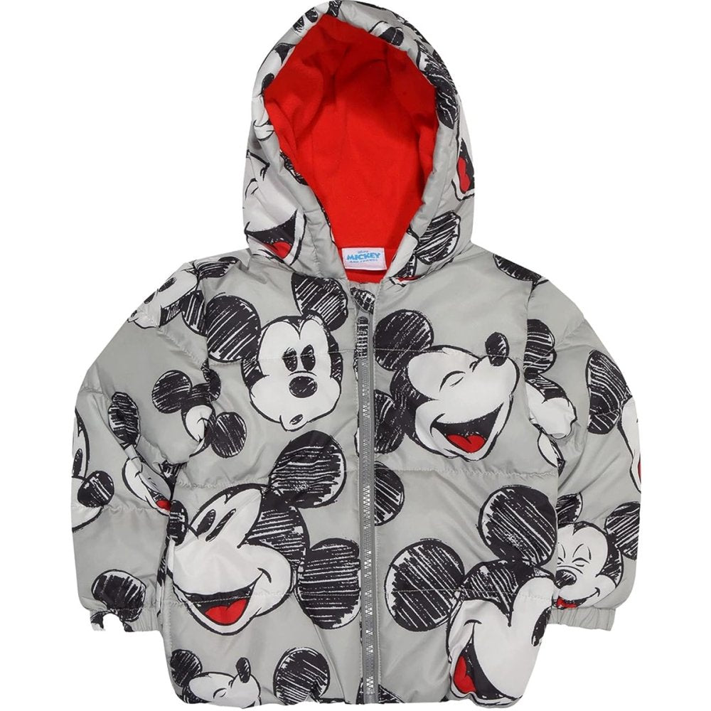 Mickey Mouse Fleece Lined Padded Jacket 6-12 Months
