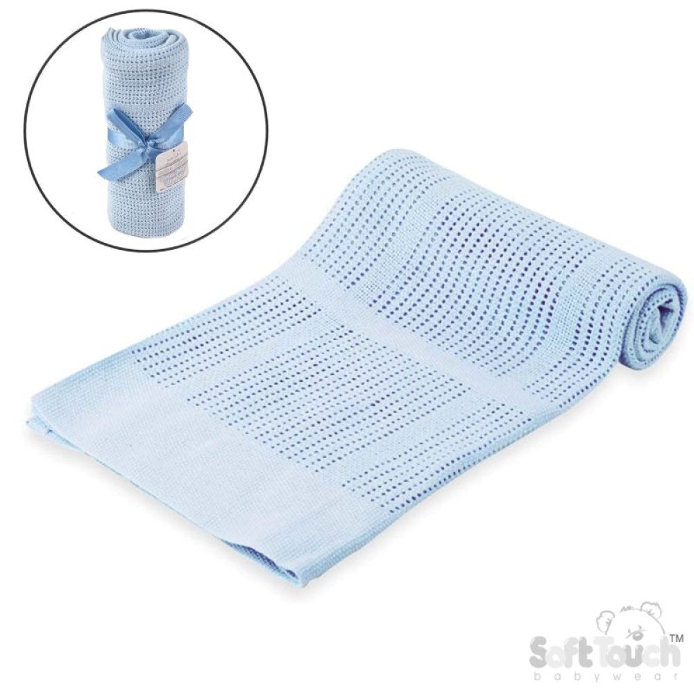 Baby Cotton Cellular Blanket 70x90cm