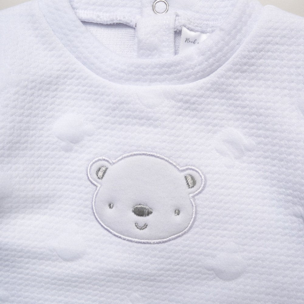 Baby Unisex Quilt Top, Hat & Footed Trousers Newborn-6 Months