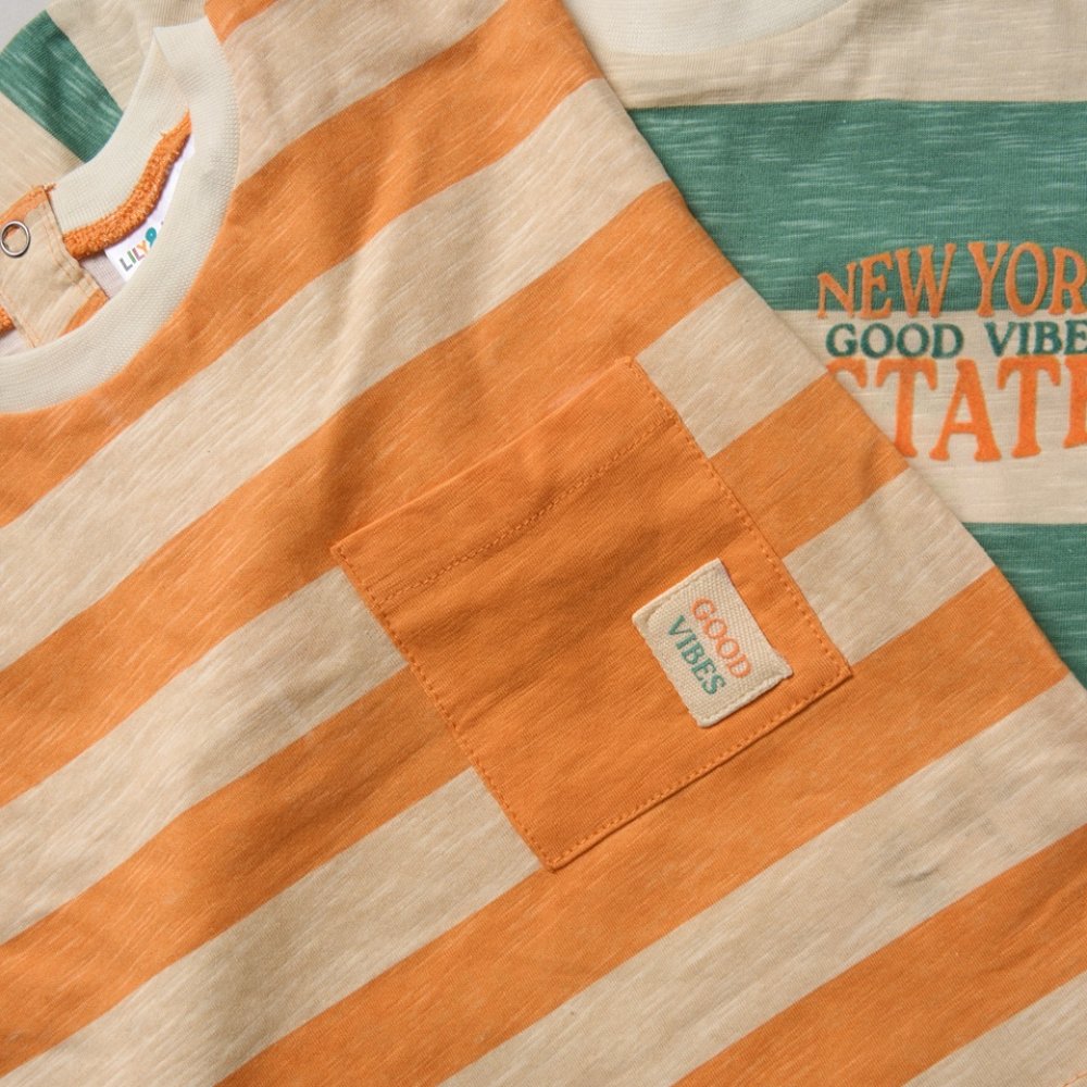 Boys 2 T-Shirts, Shorts + Jogger Set 2-4 Years