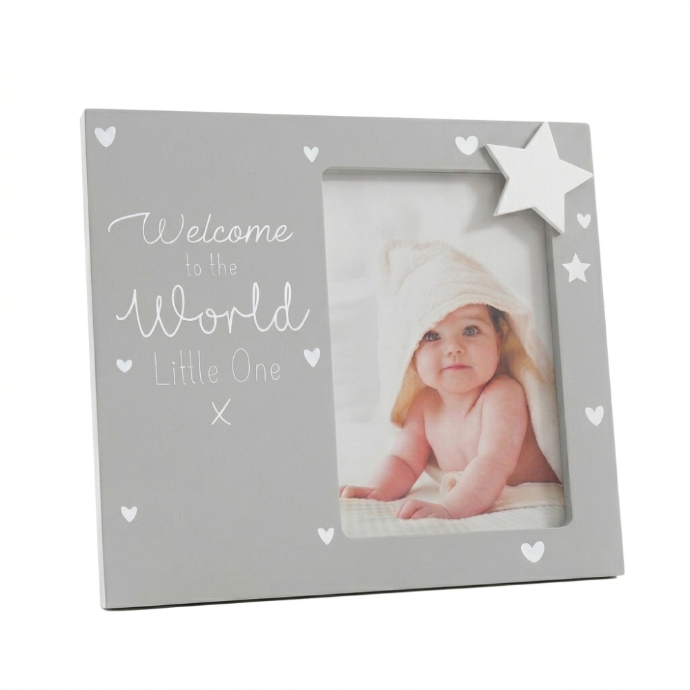 Bubbachubs Newborn Rainbow Gift Set with Photo Frame, 0–6 Months