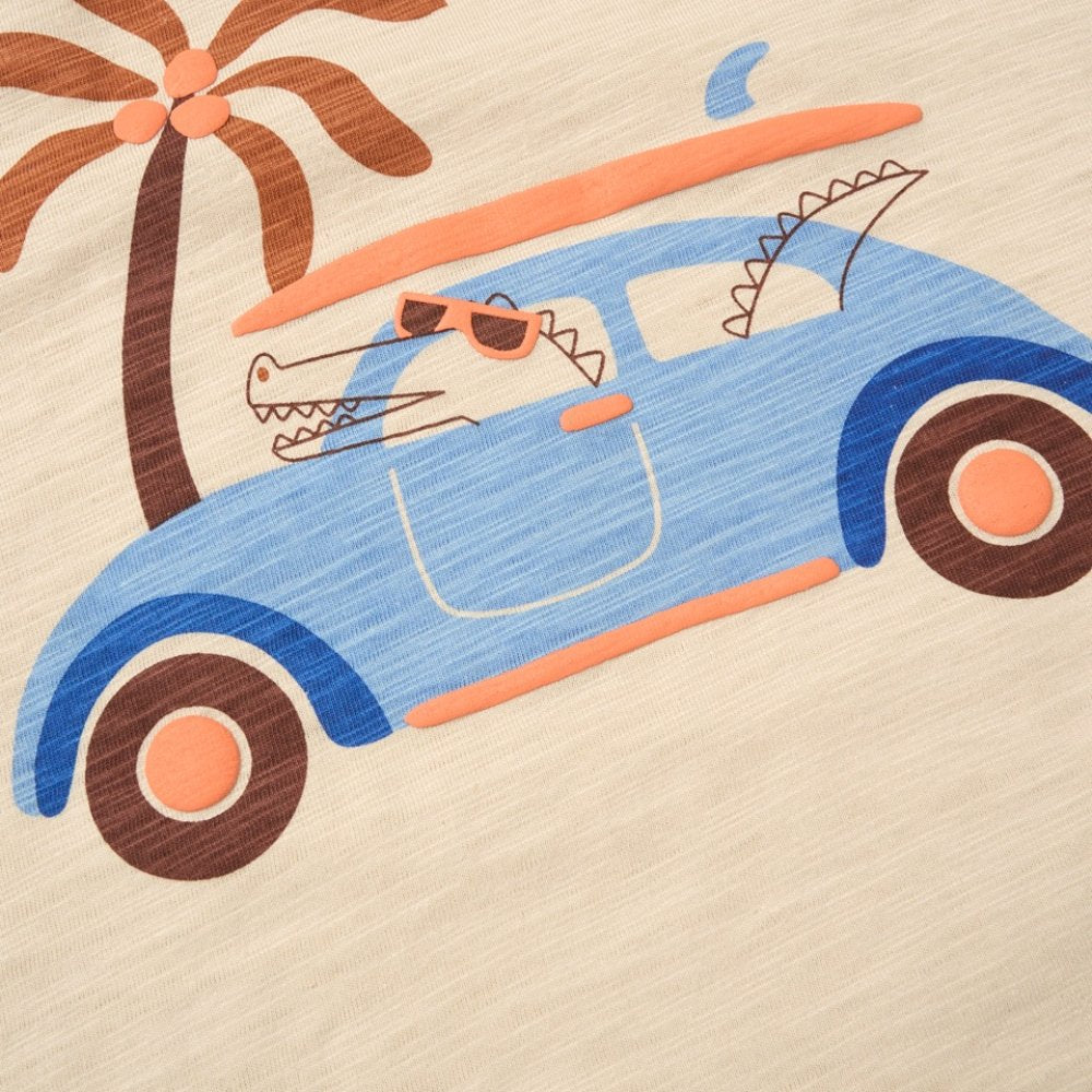 Baby Boys Graphic T-Shirt, Shorts & Sunglasses Outfit 9-24 Months