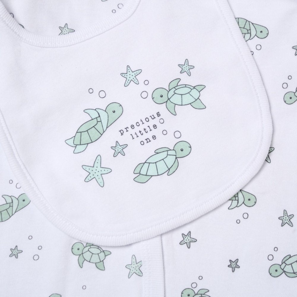 Baby Unisex Turtle 5 Piece Gift Set 0-6 Months