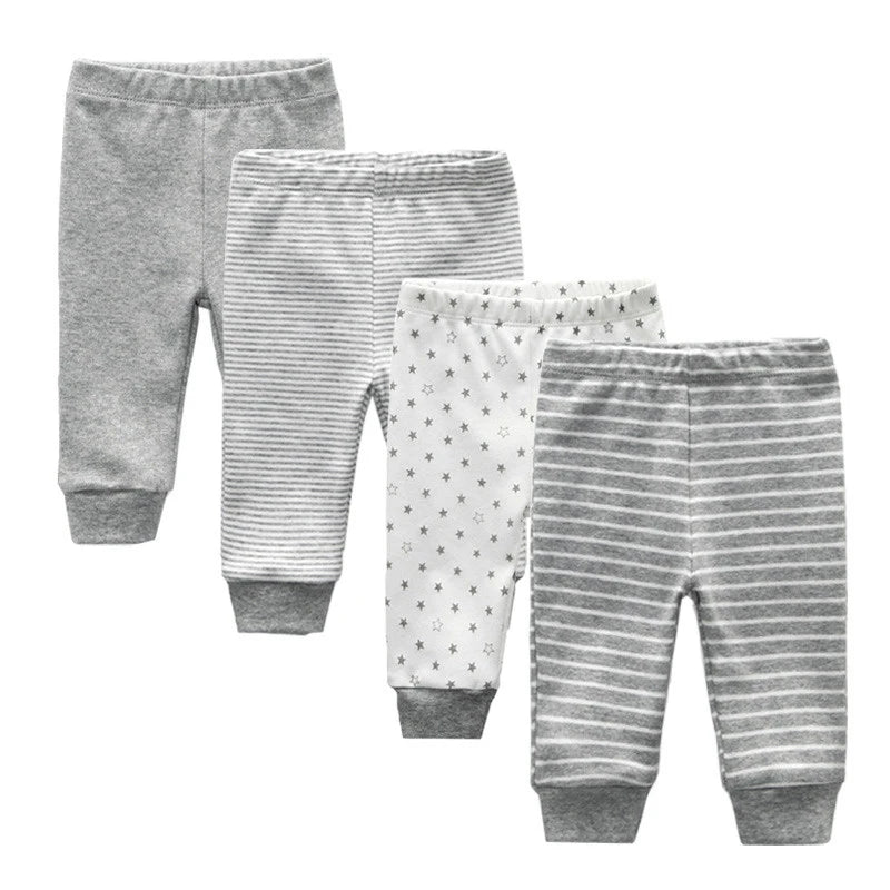 Baby 4 Pack Of Cotton Bottoms