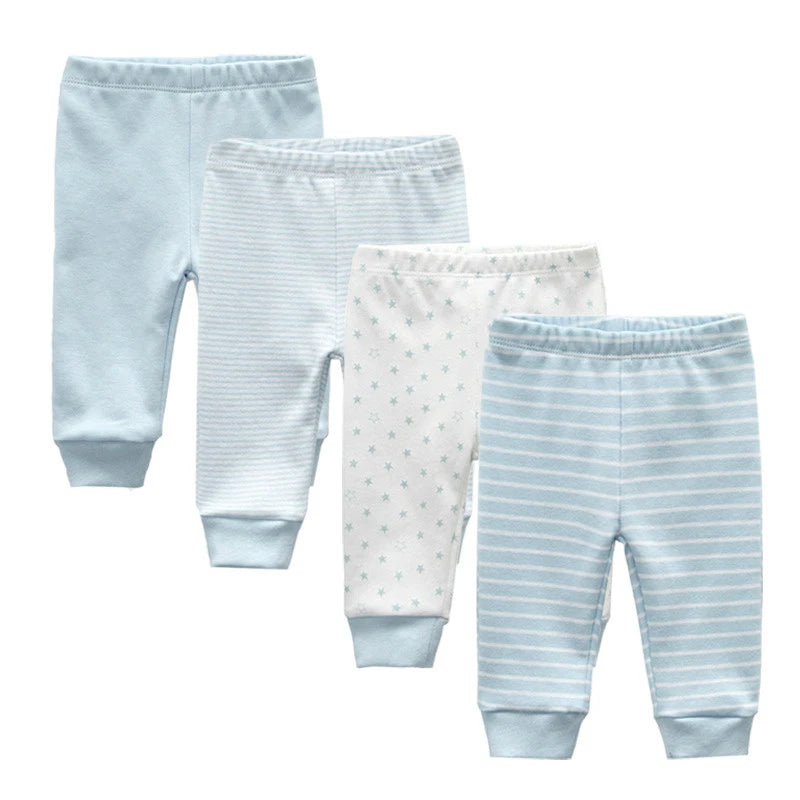Baby 4 Pack Of Cotton Bottoms
