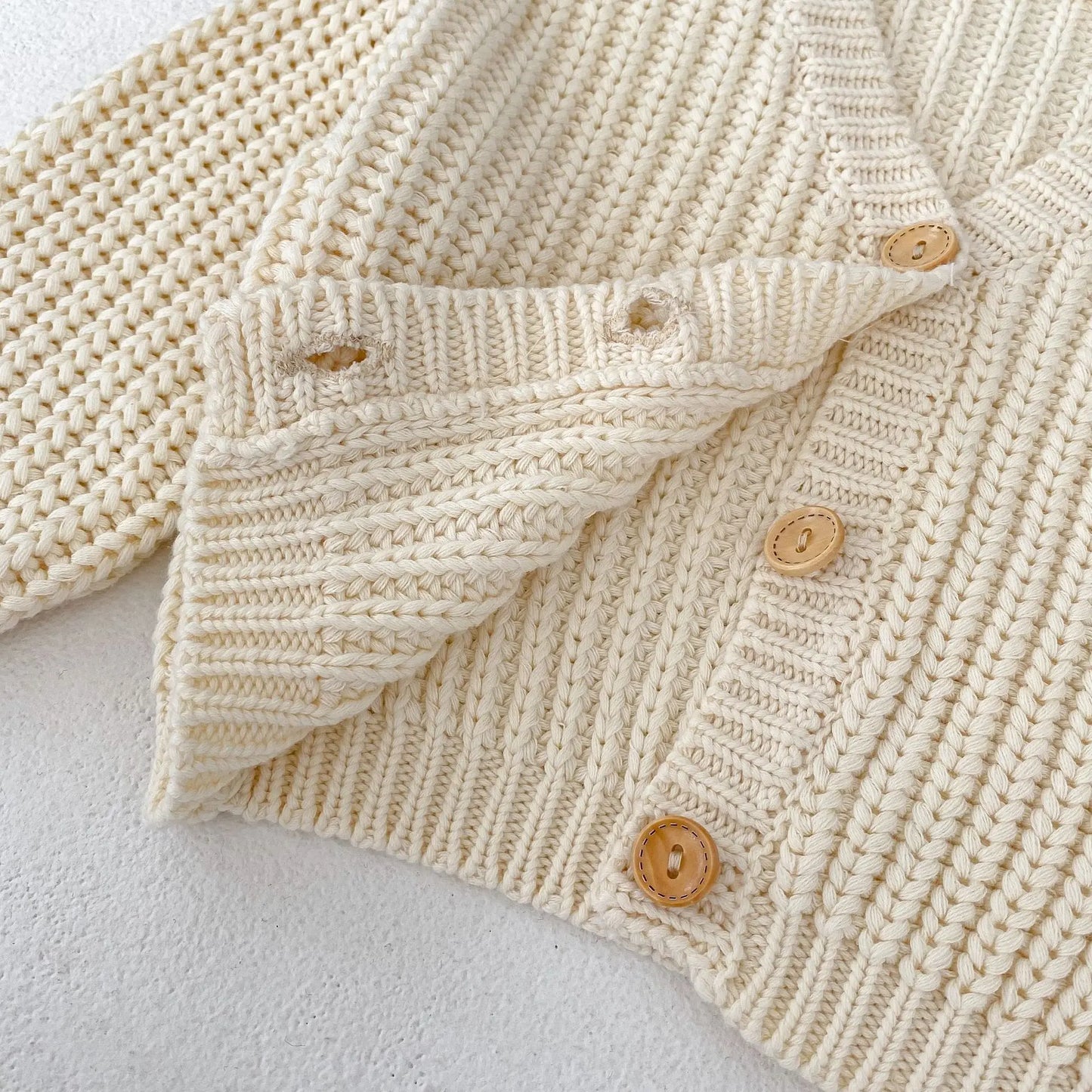 Chunky Knit Cardigan 3 Months - 6 Years