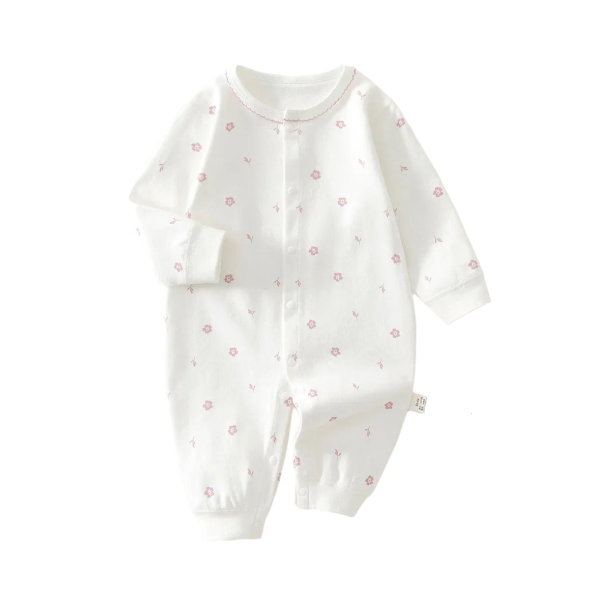 Girls Cotton Sleepsuit 3-18 Months
