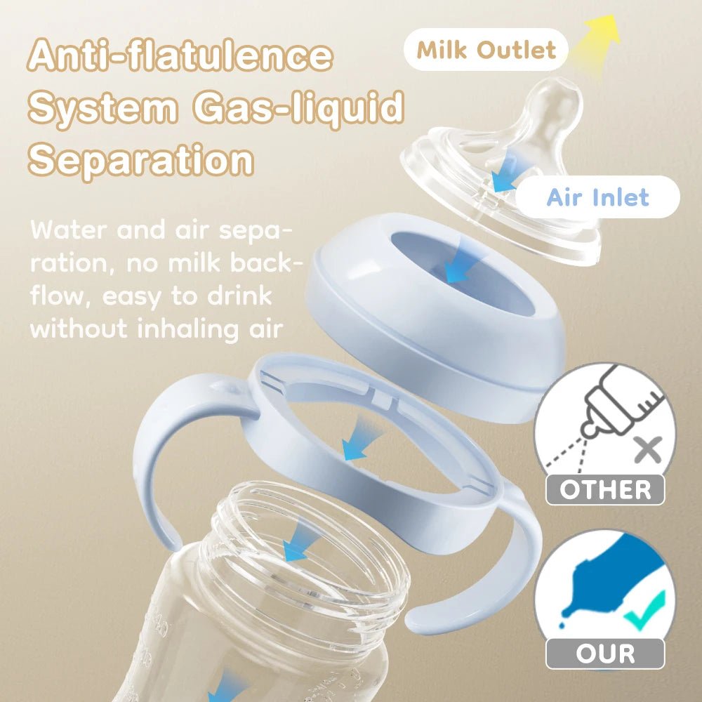 BPA-Free Baby Bottle Feeding Supplies - Choose Your Size!