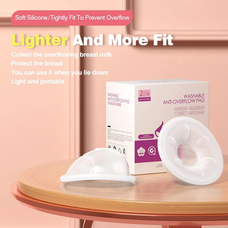 Dr.isla 2pcs Wearable Silicone Breast Shields