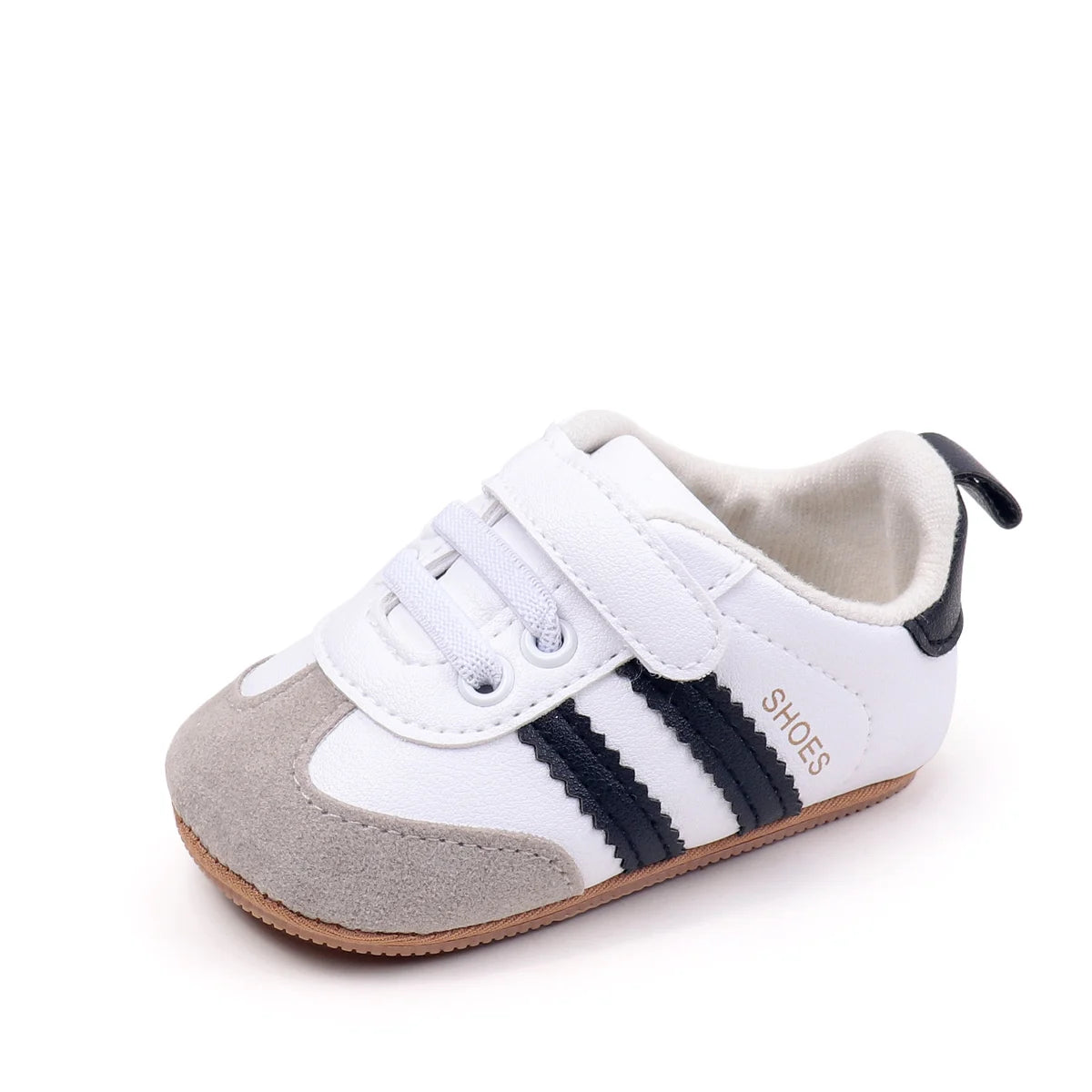 Baby Boys Soft Sole Pre Walker Trainers 0–18 Months