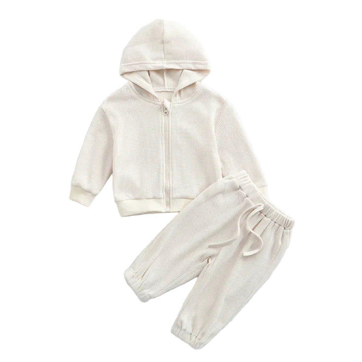 Autumn Waffle Jogger Set 1-6 Years