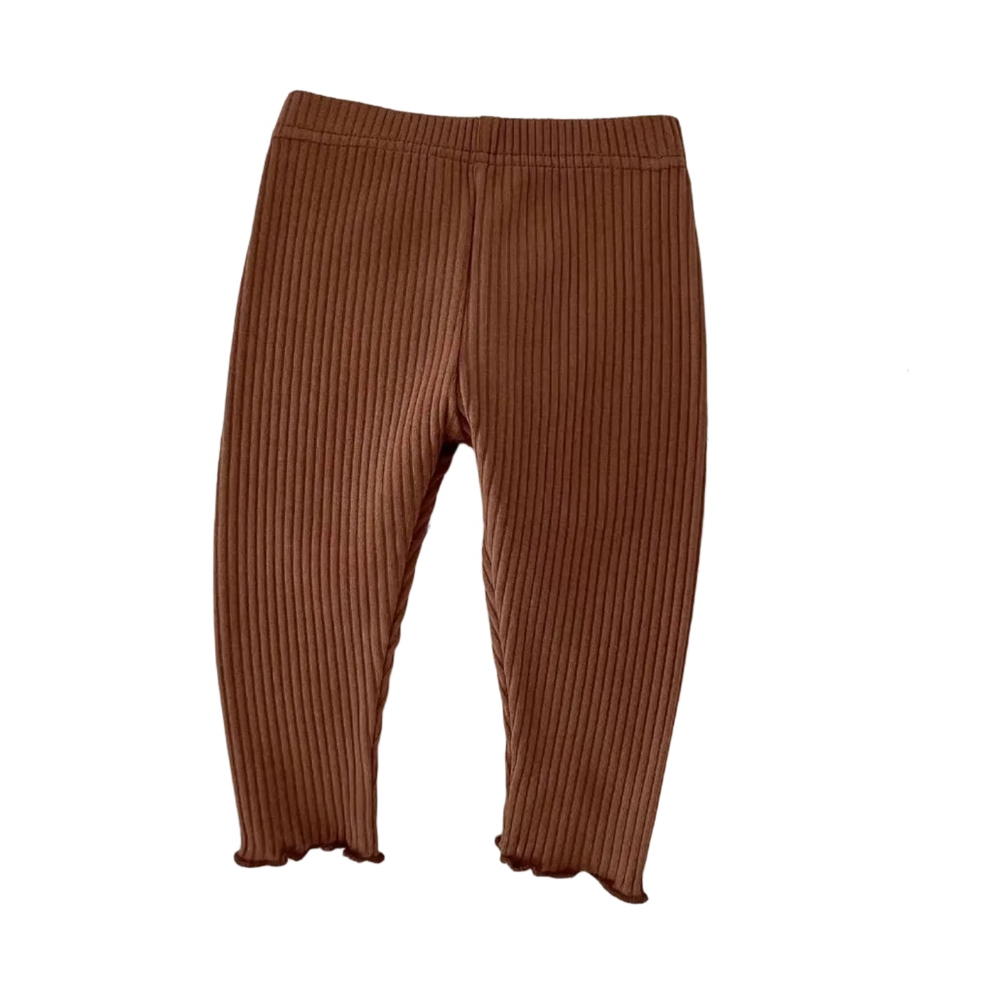 Baby Girl's Ribbed Leggings 6 Months - 3 Years