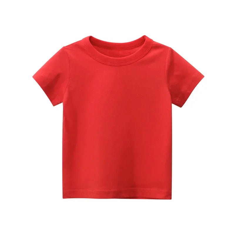 Unisex Coloured T-Shirts 2-10 Years