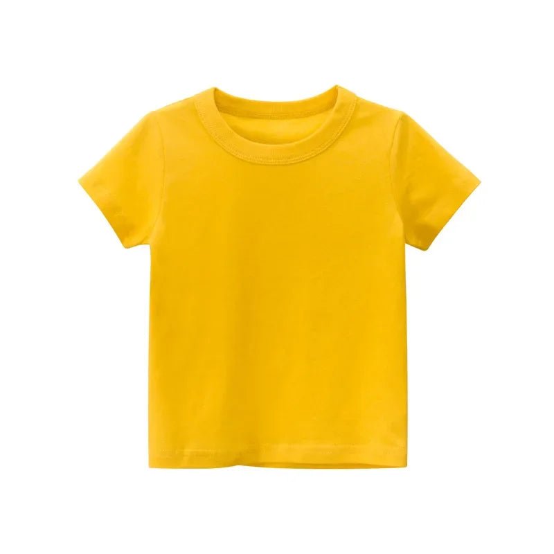 Unisex Coloured T-Shirts 2-10 Years