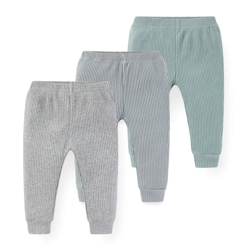 Baby Boy Ribbed Bottoms (3 Pack)