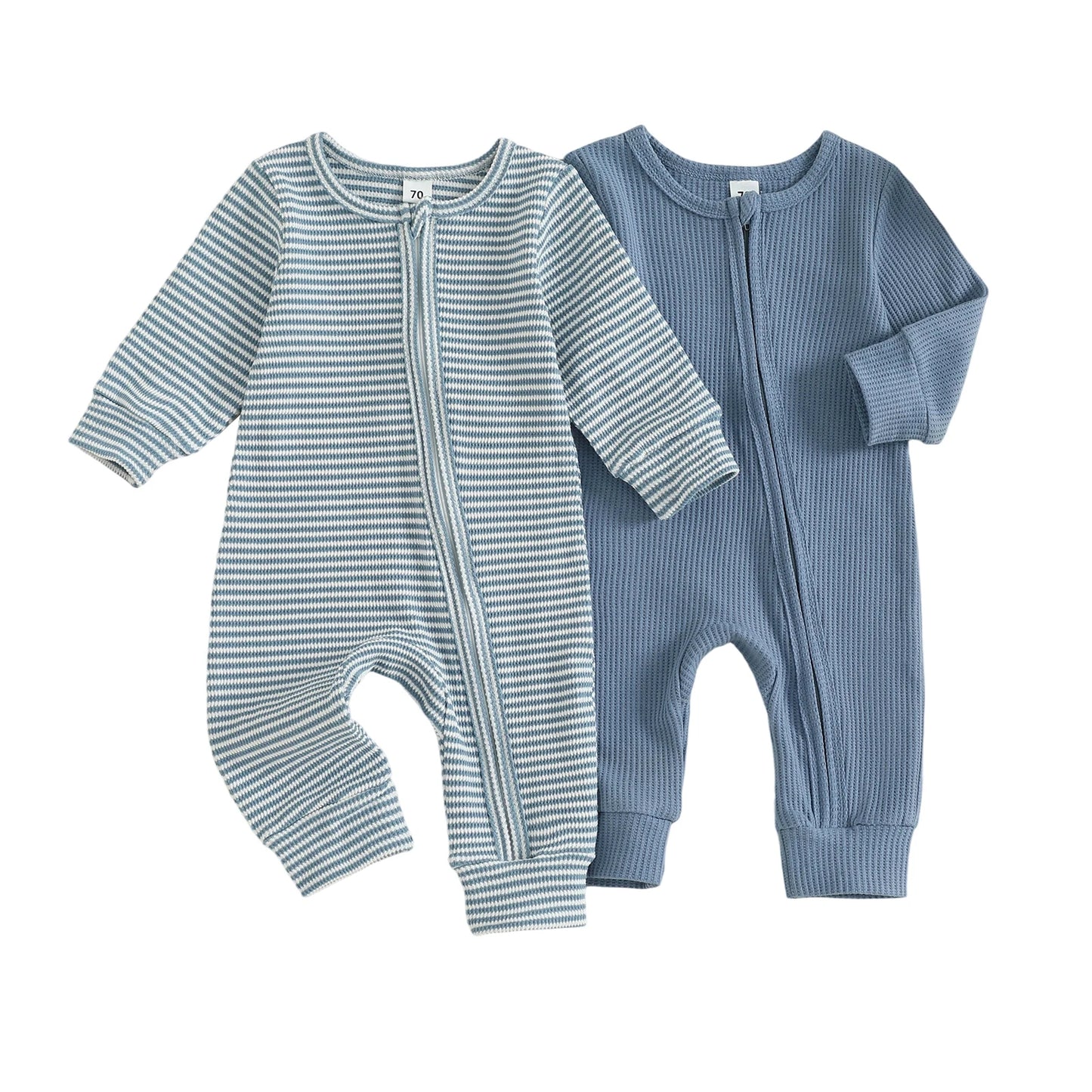 Baby Boy Zip Up Jumpsuit