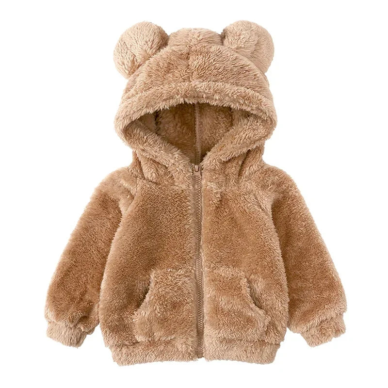 Children's Fleece Teddy Jacket 9 Months - 6 Years