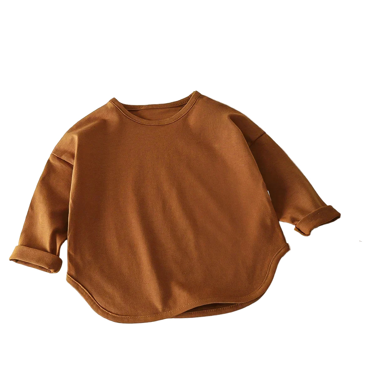 Boys Basic Long Sleeve Cotton Top 1-6 Years