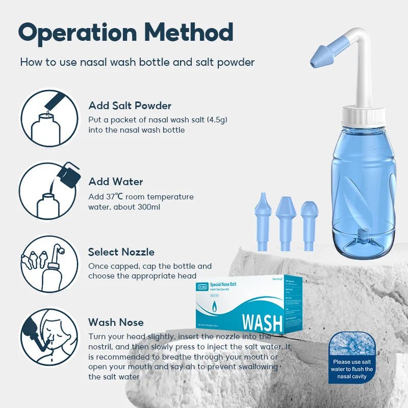 Dr.isla 330ML Nose Wash Cleaner
