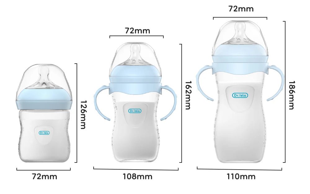 Dr. Isla Baby Bottles 150ml/240ml/330ml