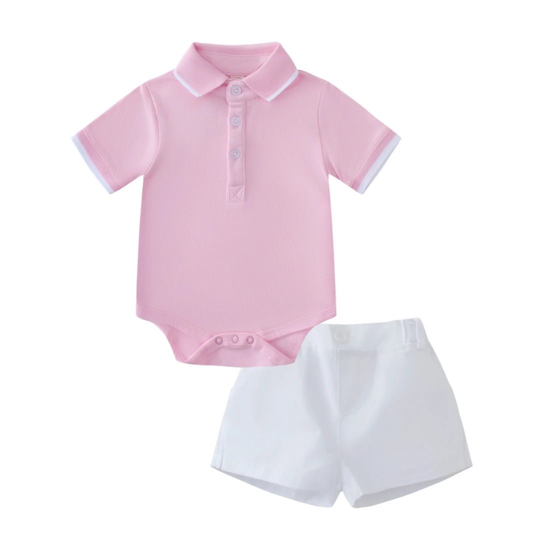 Cotton Boys Summer Outfit 9m-3y