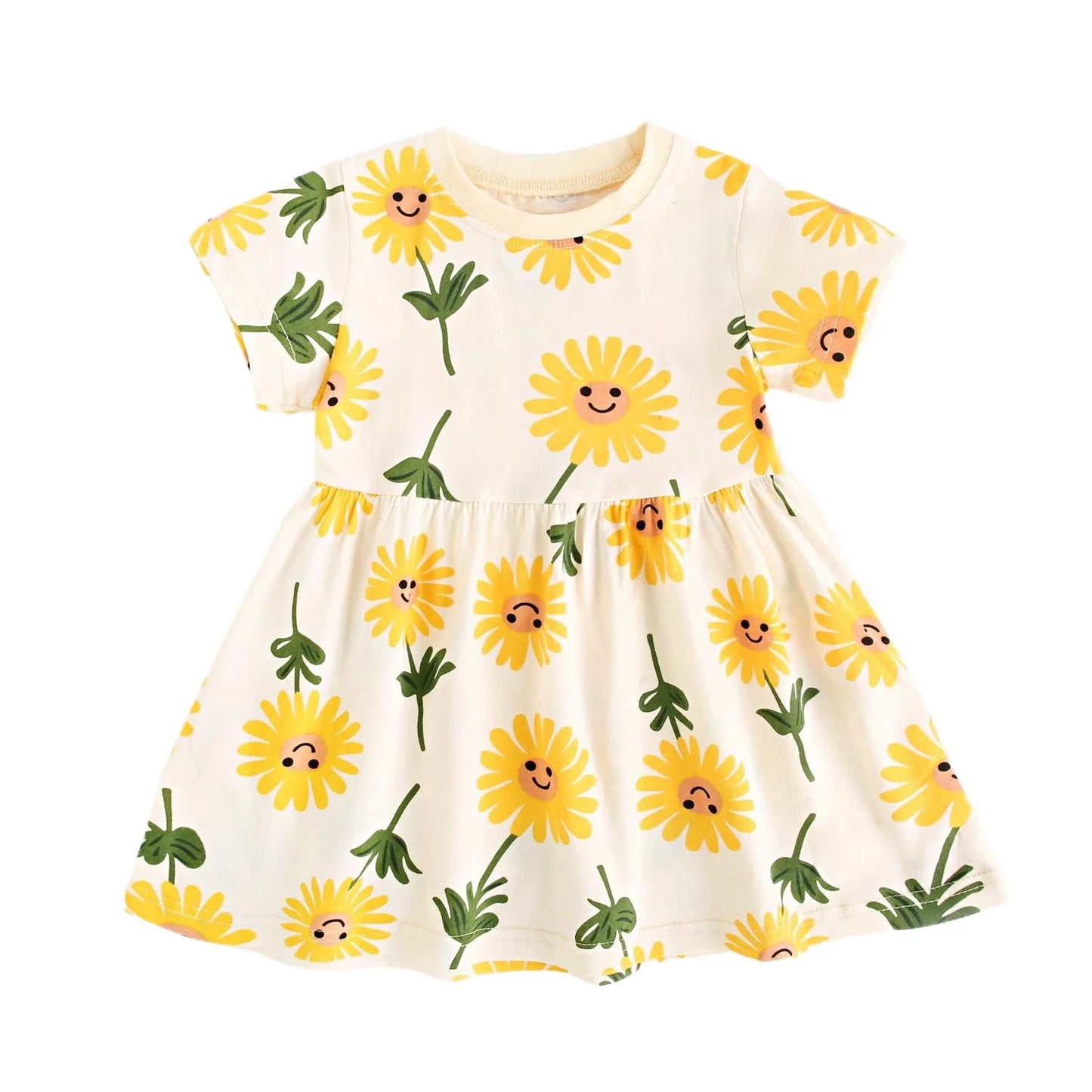Girls Cotton Summer Dress 9 Months - 5 Years