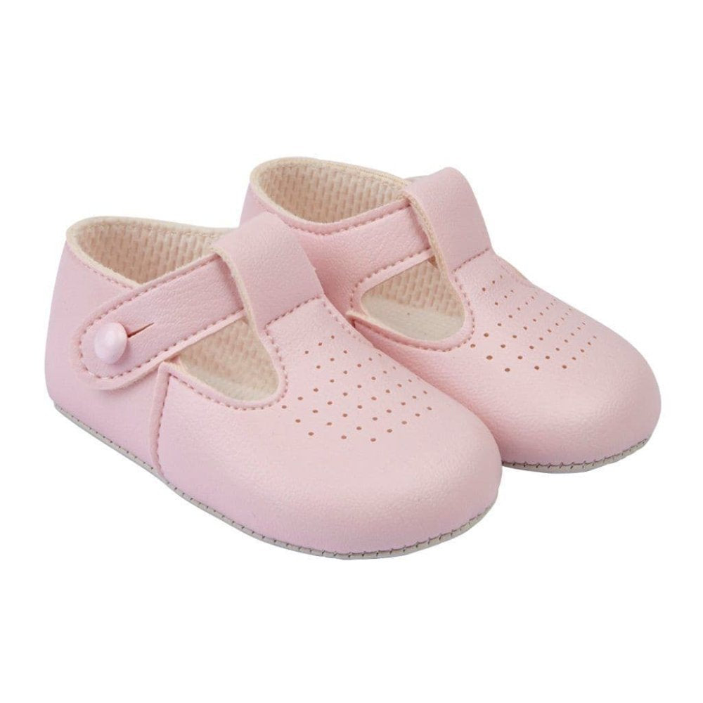 Baby Girls Soft Sole Pre Walker Shoes 0-24 Months