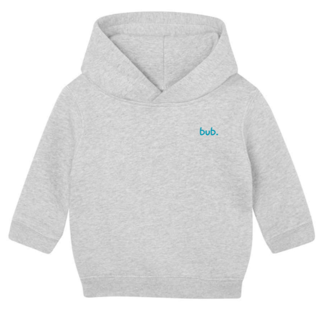 Bub Explorer Hoodie Grey 6-24 Months