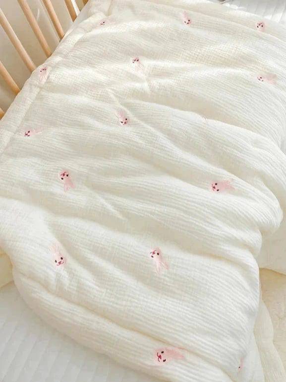 Cute Baby Animal Cotton Quilt - 100x120CM