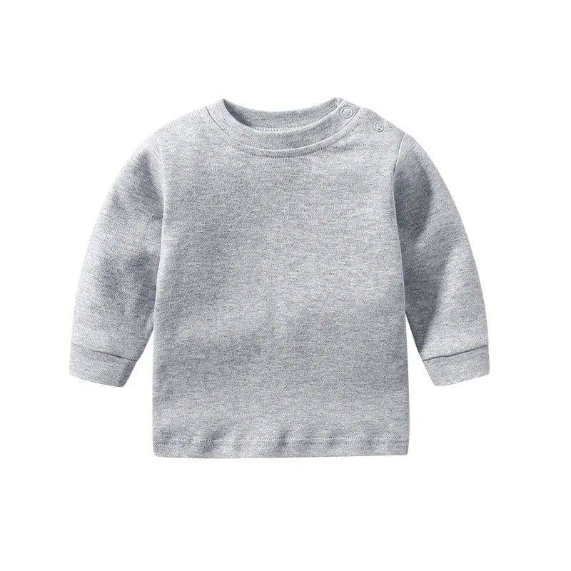 Baby Cotton Long Sleeve T-Shirt - Bubbachubs