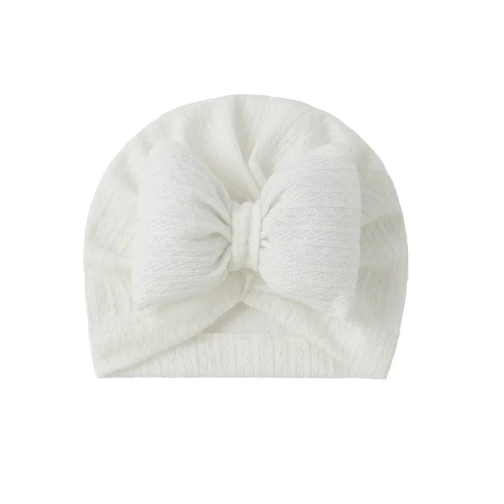 Baby Knitted Turban Hat - Cute Infant Beanie