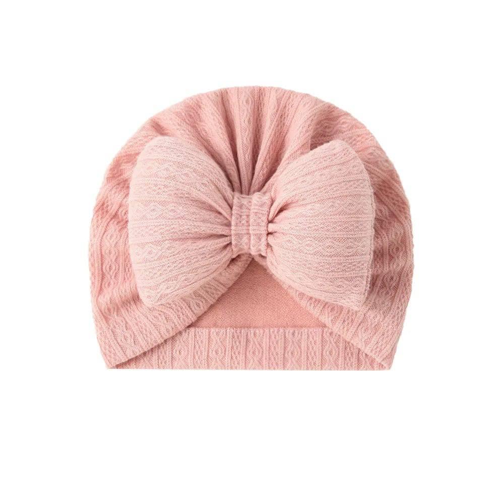 Baby Knitted Turban Hat - Cute Infant Beanie