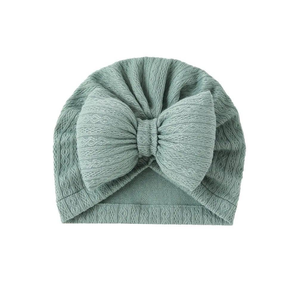 Baby Knitted Turban Hat - Cute Infant Beanie