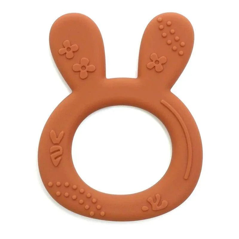 Cartoon Rabbit Silicone Teether - Baby Teething Toy
