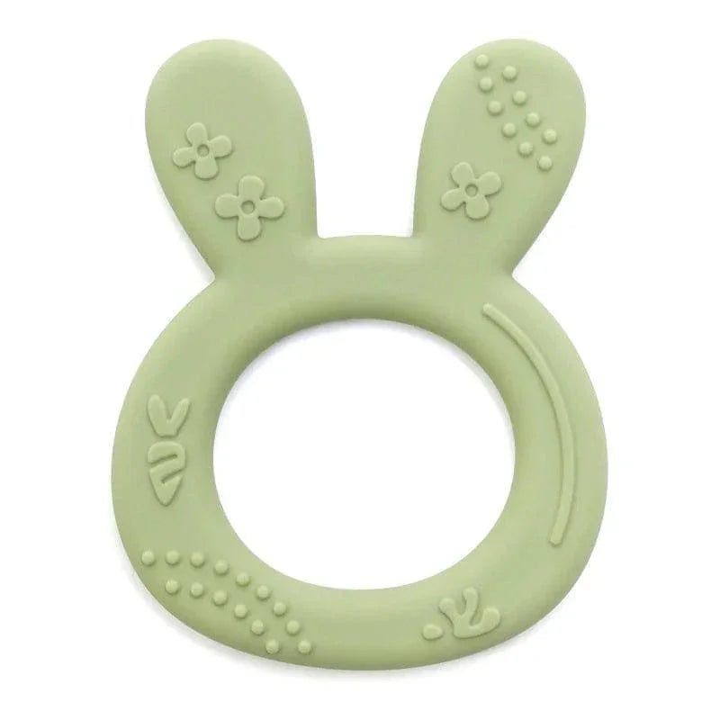 Cartoon Rabbit Silicone Teether - Baby Teething Toy