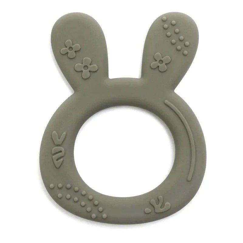 Cartoon Rabbit Silicone Teether - Baby Teething Toy