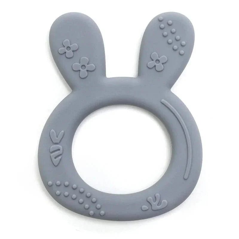 Cartoon Rabbit Silicone Teether - Baby Teething Toy