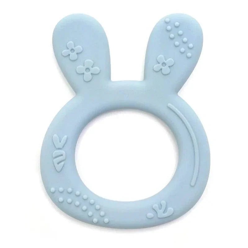 Cartoon Rabbit Silicone Teether - Baby Teething Toy