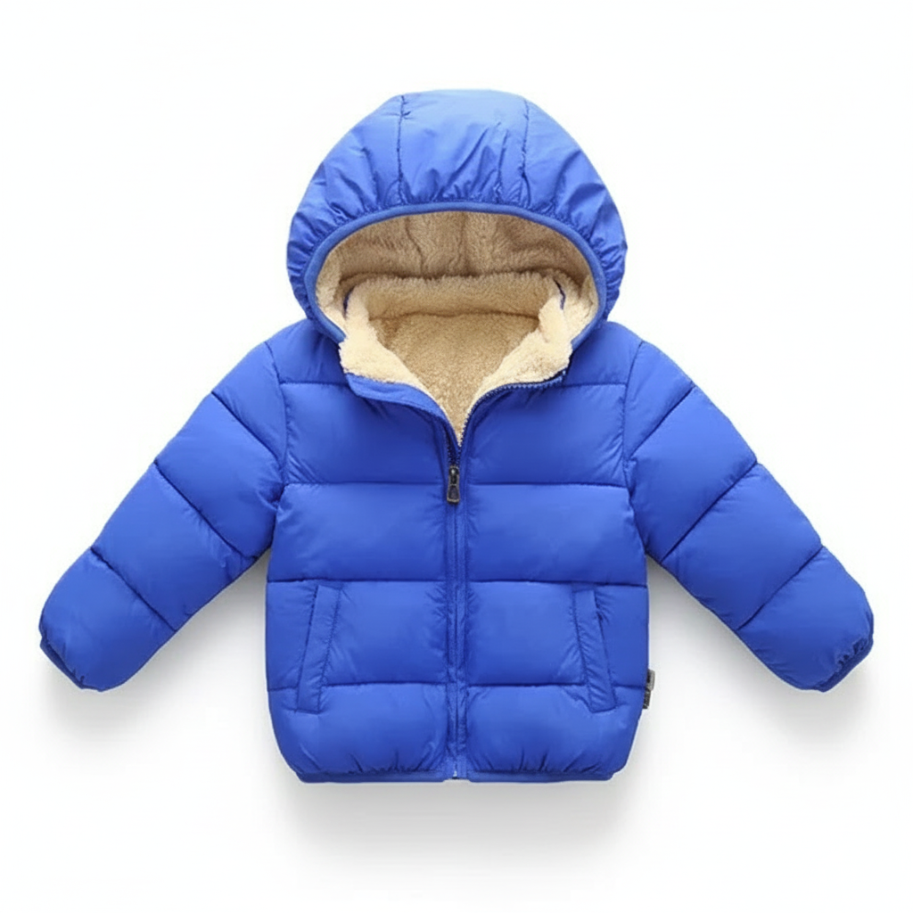 Boys Fleece Lined Puffer Jacket