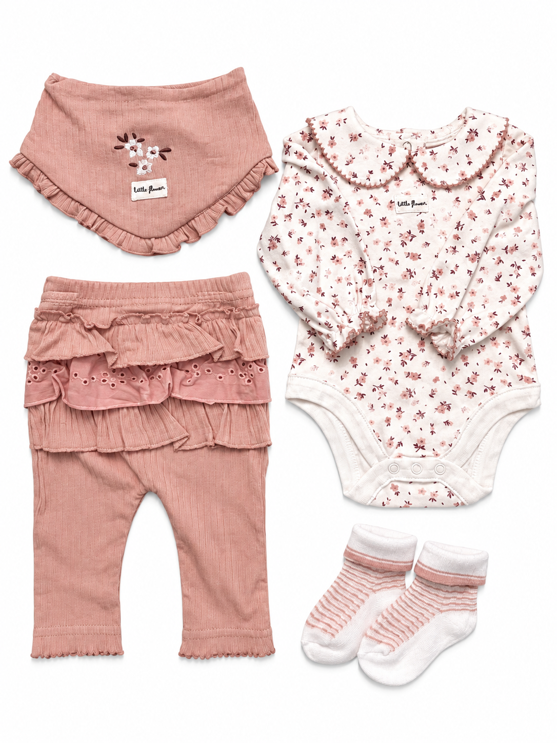 Bubbachubs Baby Girls Gift Set