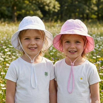 Girls Adjustable Cloche Hat 1-4 Years