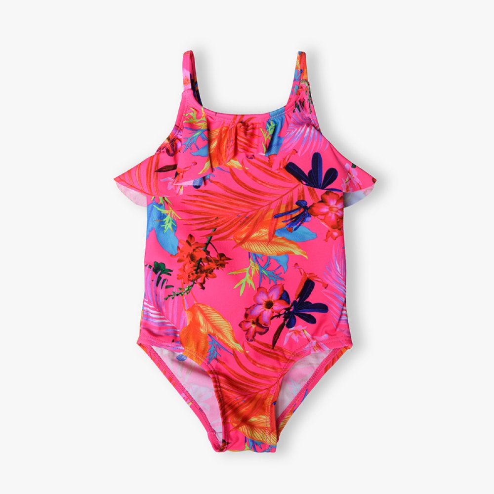 Girls Printed Swimsuit 3-8 Years