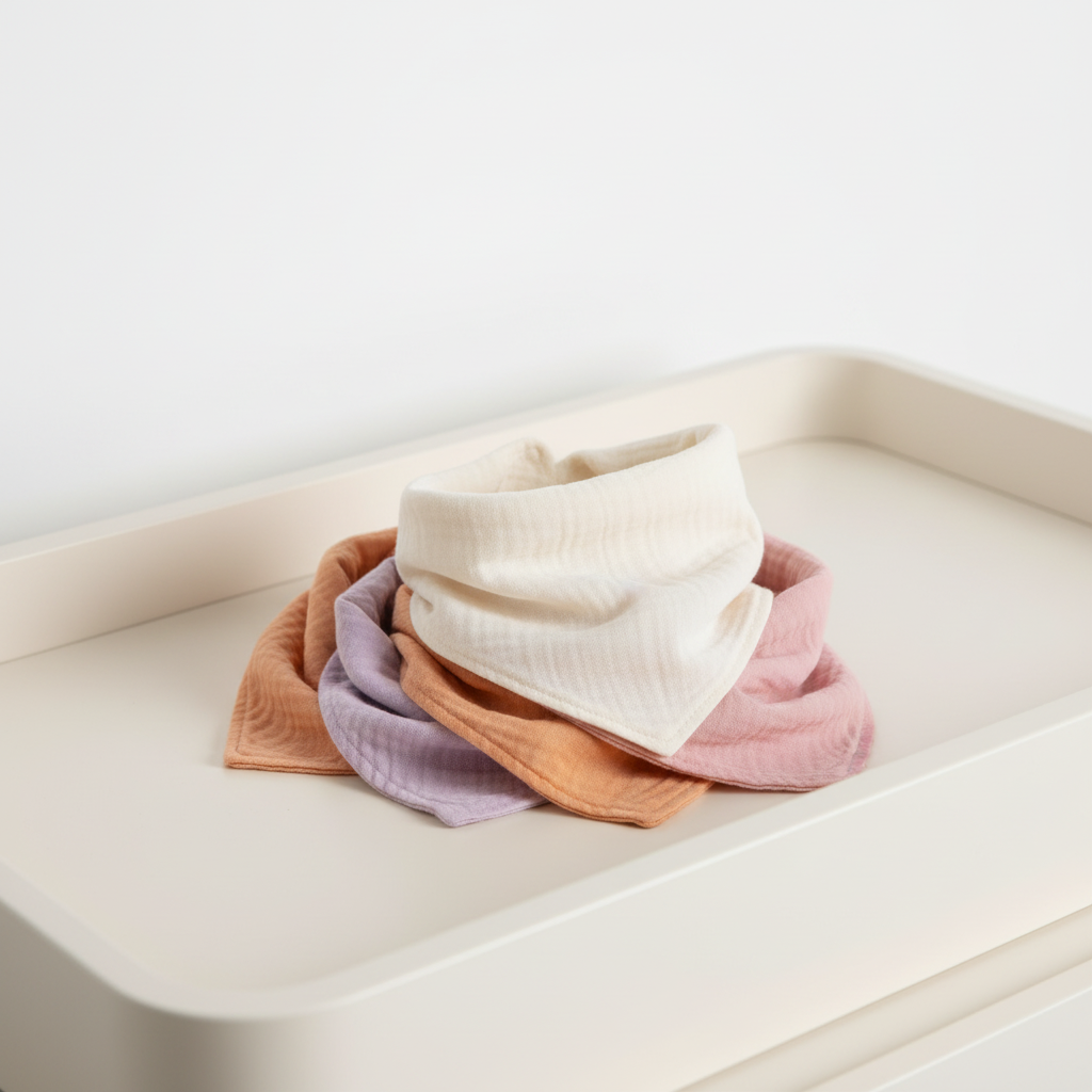 Baby Muslin Cotton Bibs