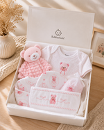 Bubbachubs Baby Girl New Arrival Gift Set 0-6 Months
