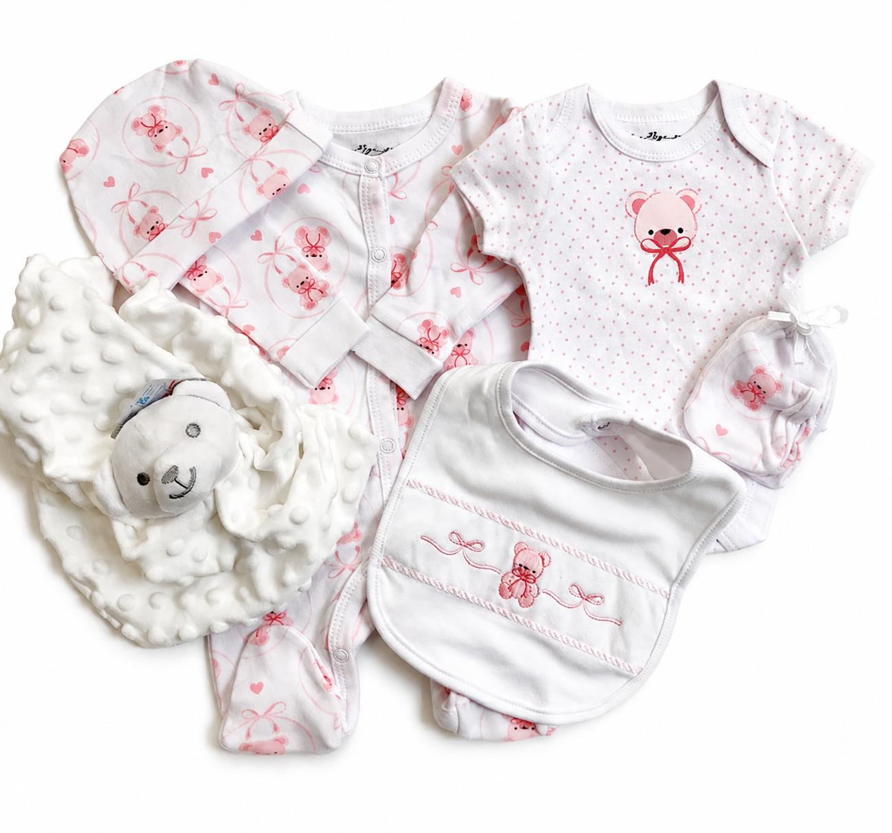 Bubbachubs Baby Girl New Arrival Gift Se