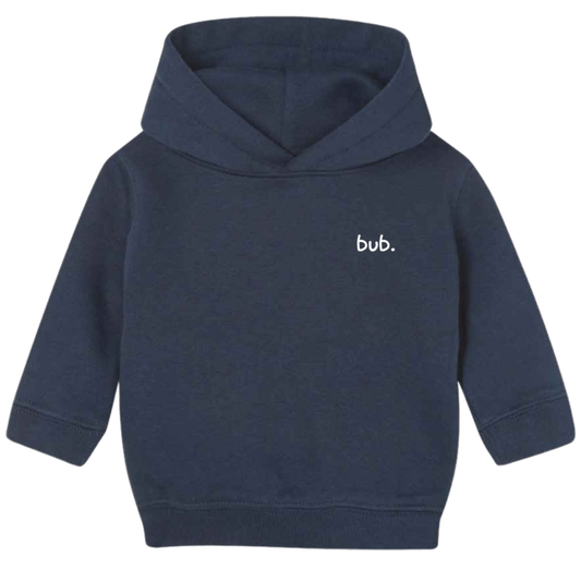 Bub Explorer Hoodie Navy 6-24 Months