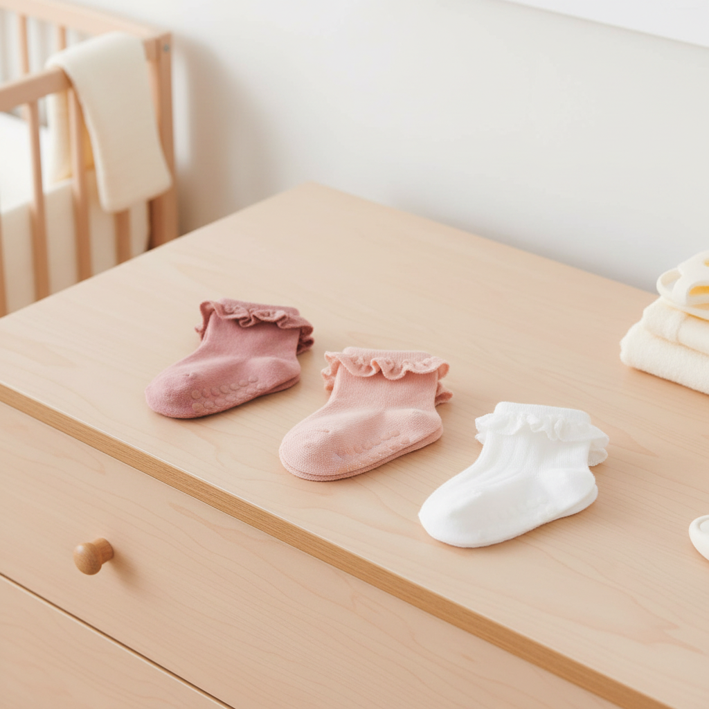 Baby/Toddler non-slip cotton socks Pack Of 4