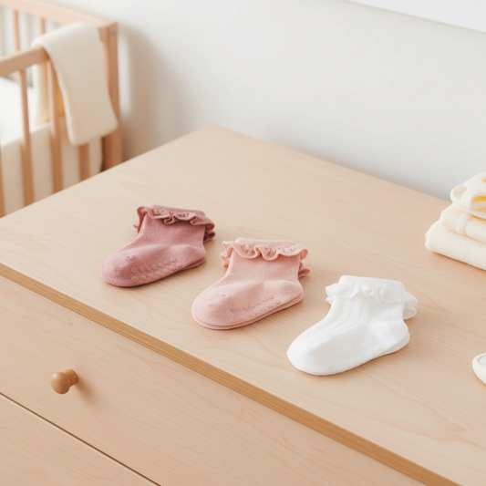 Baby/Toddler non-slip cotton socks Pack Of 4